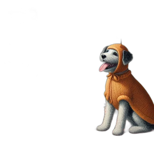 jacket, animal, staff, creature transparent PNG cut-out