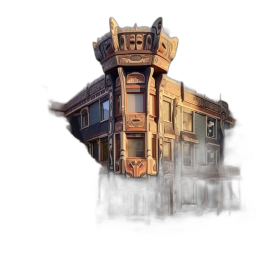 building, robot, weapon, furniture transparent PNG cut-out