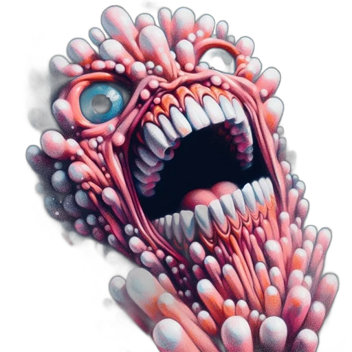 creature, mask, face, animal transparent PNG cut-out