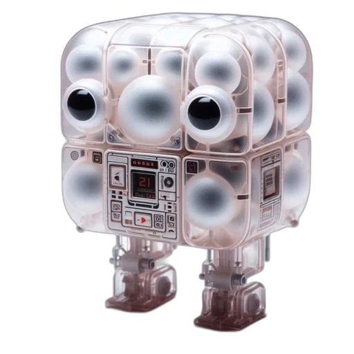 robot, mask, creature, animal transparent PNG cut-out