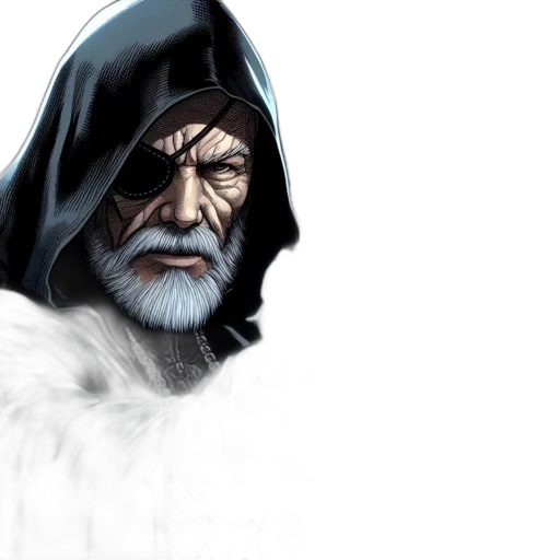 face, mask, concept art, comic book art transparent PNG cut-out