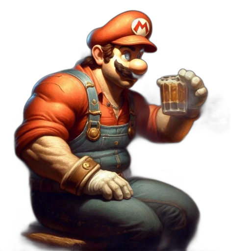 staff, hat, bottle, weapon transparent PNG cut-out