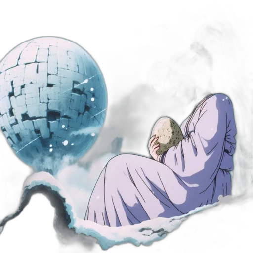 umbrella, concept art, vaporwave, anime transparent PNG cut-out