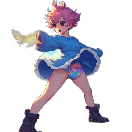 dress, weapon, staff, jacket transparent PNG cut-out