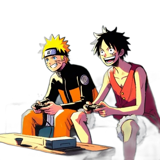 comic book art, concept art, anime, cartoon transparent PNG cut-out