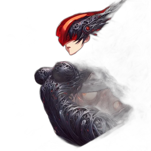 dragon, mask, crown, weapon transparent PNG cut-out
