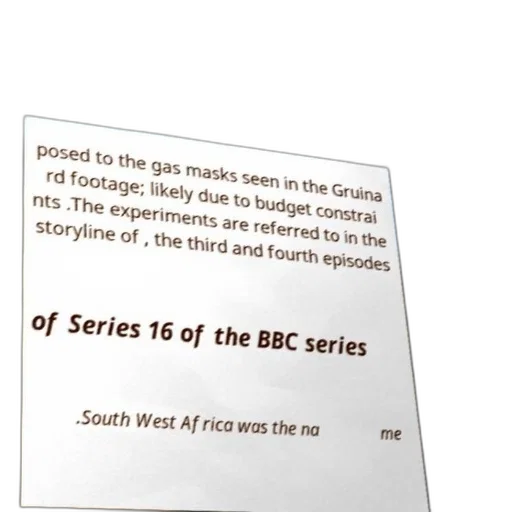 poster, bbc, series, south transparent PNG cut-out