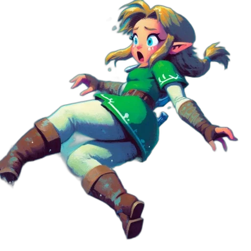 staff, creature, weapon, dress transparent PNG cut-out