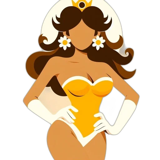 jewelry, crown, dress, cartoon transparent PNG cut-out