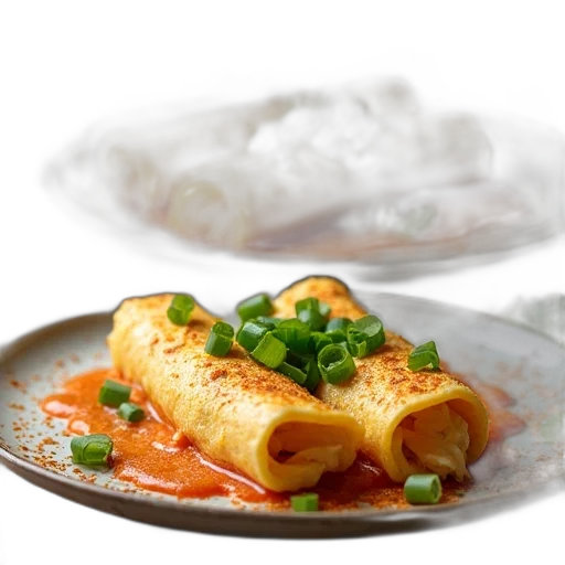 food, photorealistic, 3d render, two transparent PNG cut-out