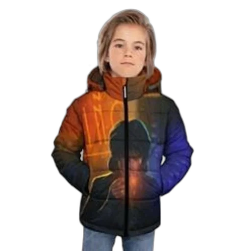 jacket, face, 3d render, photorealistic transparent PNG cut-out