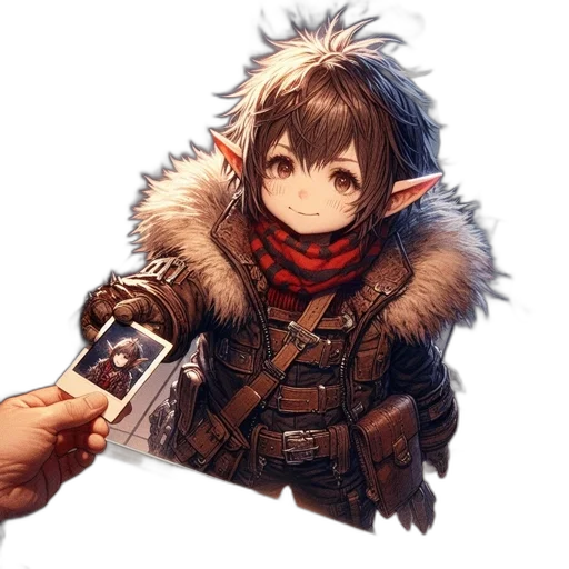 weapon, sword, staff, jacket transparent PNG cut-out