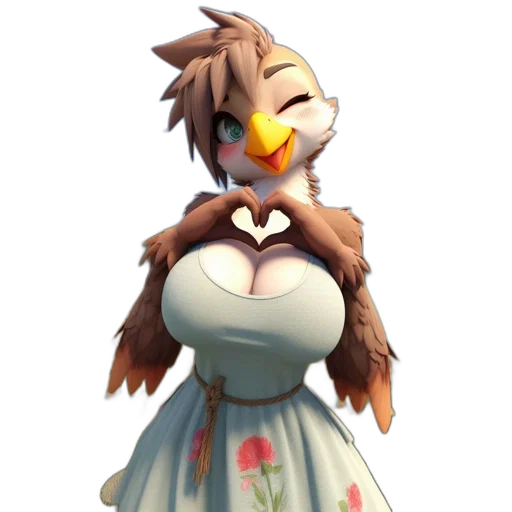 dress, crown, staff, animal transparent PNG cut-out