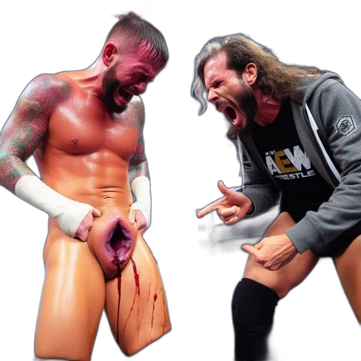 wrestling, ring, one, grappler transparent PNG cut-out