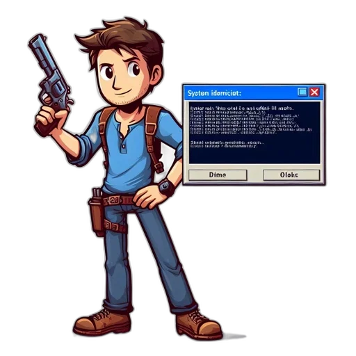 weapon, staff, robot, jacket transparent PNG cut-out