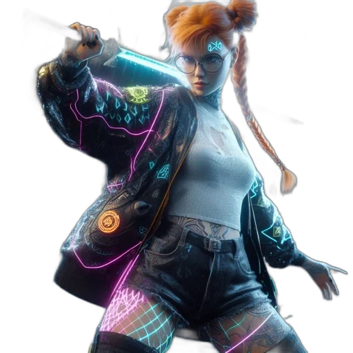 jacket, staff, weapon, dress transparent PNG cut-out