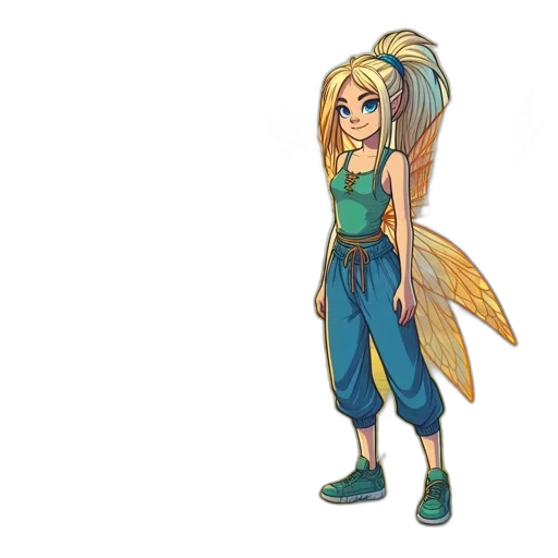 concept art, fantasy art, pixel art, cartoon transparent PNG cut-out