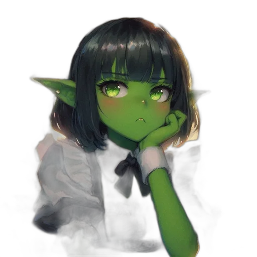 staff, mask, creature, face transparent PNG cut-out