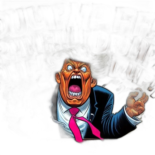 comic book art, concept art, cartoon, animated transparent PNG cut-out