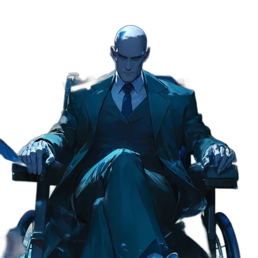 robot, jacket, staff, concept art transparent PNG cut-out