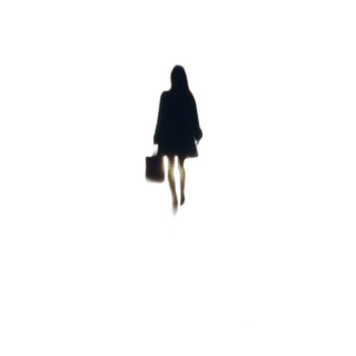 dress, jacket, umbrella, staff transparent PNG cut-out
