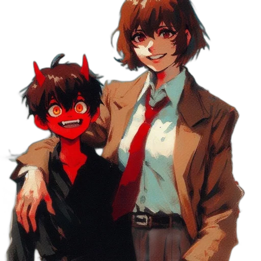 staff, jacket, mask, creature transparent PNG cut-out