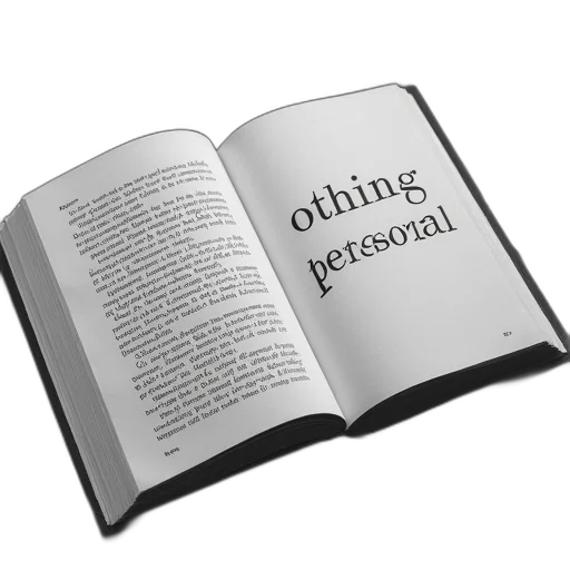 book, black, white, image transparent PNG cut-out