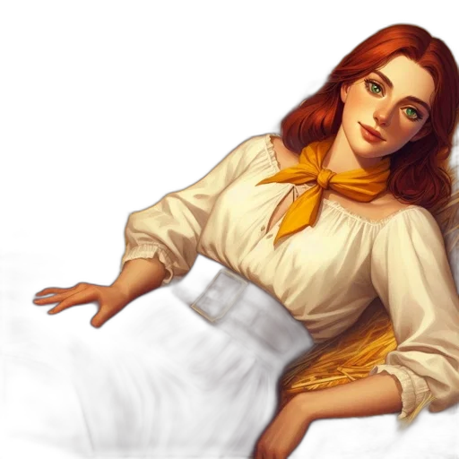 dress, staff, pixel art, concept art transparent PNG cut-out