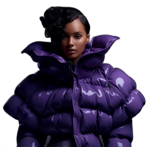 jacket, 3d render, concept art, photorealistic transparent PNG cut-out