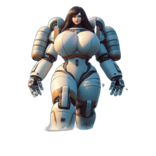 robot, weapon, dress, jacket transparent PNG cut-out