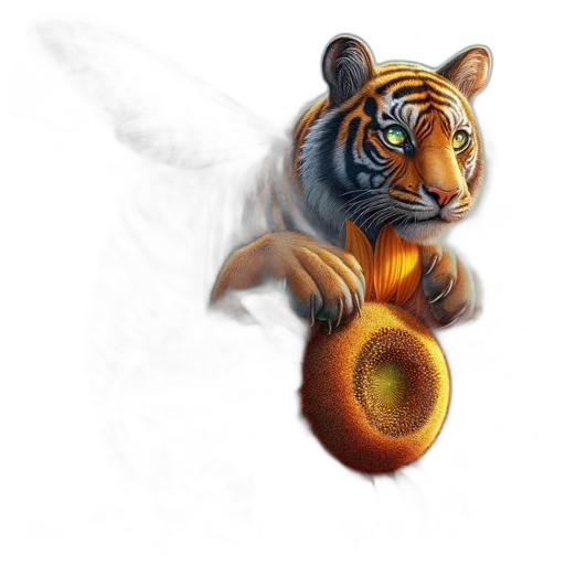 animal, fantasy art, concept art, photorealistic transparent PNG cut-out