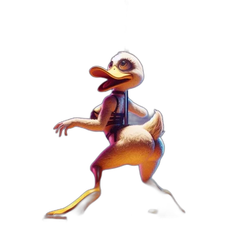 animal, robot, creature, hat transparent PNG cut-out