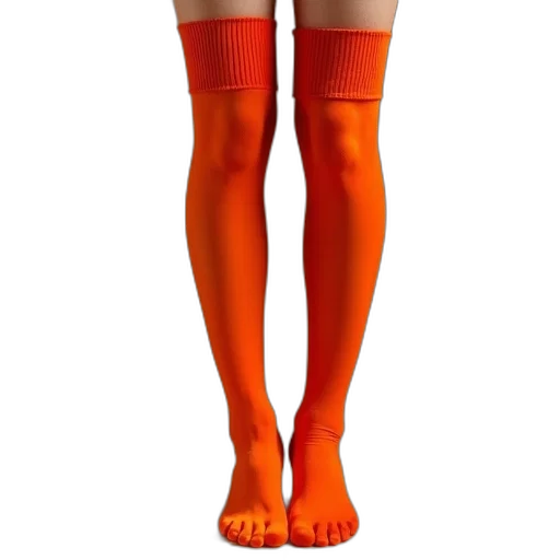 dress, 3d render, concept art, orange transparent PNG cut-out