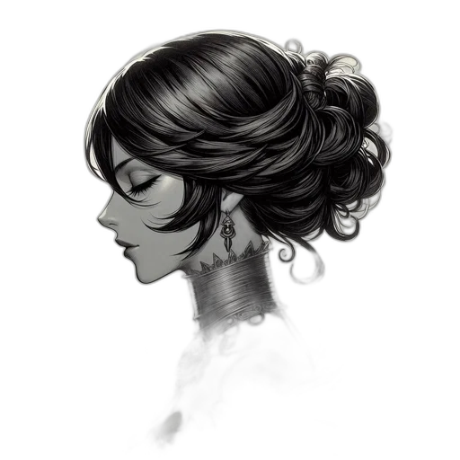 crown, hair, face, jewelry transparent PNG cut-out