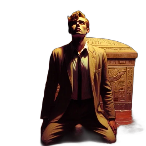 furniture, jacket, robot, comic book art transparent PNG cut-out