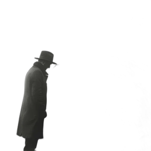 hat, staff, mask, jacket transparent PNG cut-out