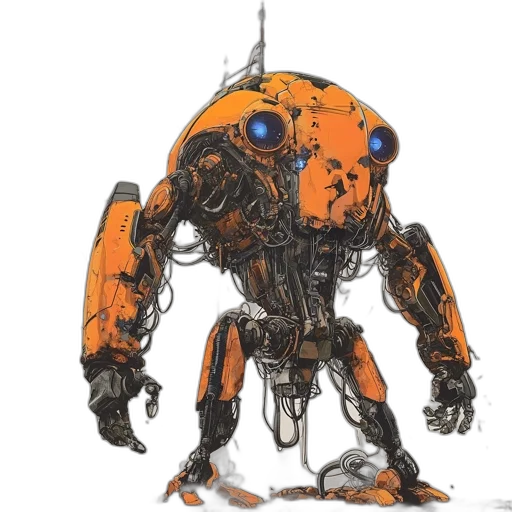 robot, creature, weapon, animal transparent PNG cut-out