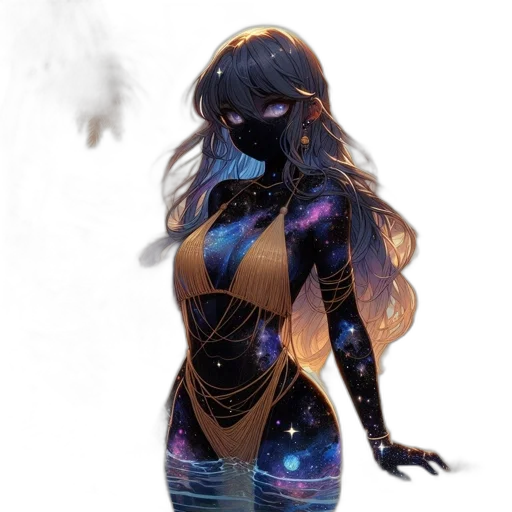 dress, mask, concept art, fantasy art transparent PNG cut-out