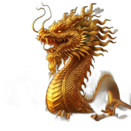 dragon, staff, creature, fantasy art transparent PNG cut-out