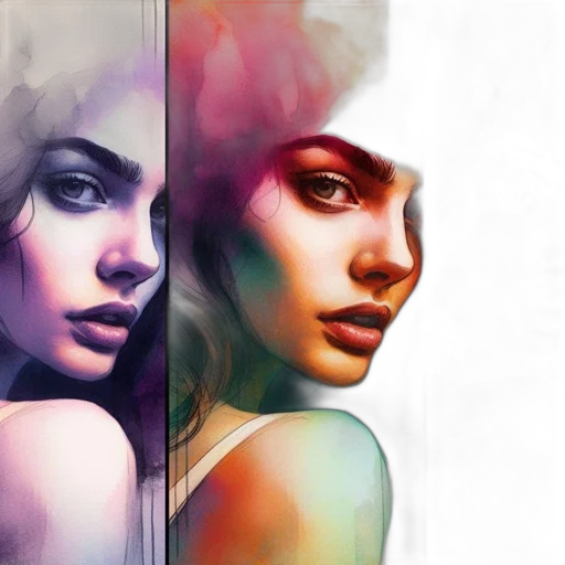 face, photorealistic, fantasy art, concept art transparent PNG cut-out