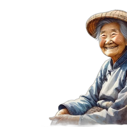 face, staff, photorealistic, oil painting transparent PNG cut-out