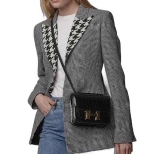 jacket, monochrome, person, wearing transparent PNG cut-out