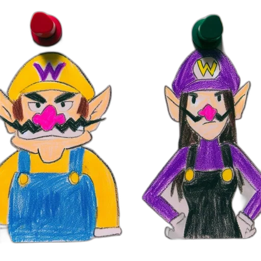 mask, crown, concept art, watercolor transparent PNG cut-out