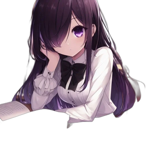 staff, face, hair, weapon transparent PNG cut-out