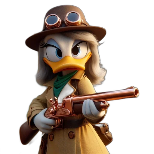 weapon, staff, animal, jacket transparent PNG cut-out