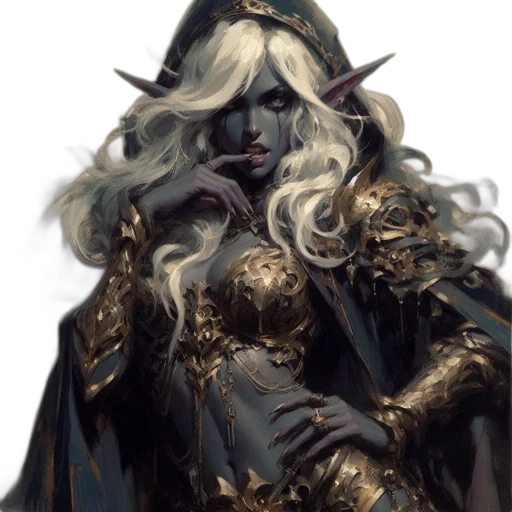 crown, mask, dress, fantasy art transparent PNG cut-out