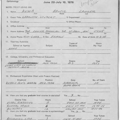 form, titled, epidemiology, june transparent PNG cut-out