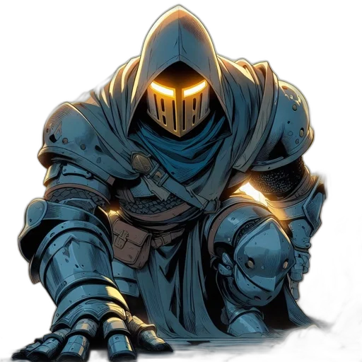 mask, robot, comic book art, concept art transparent PNG cut-out