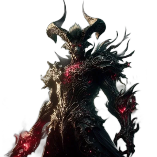 creature, staff, dragon, weapon transparent PNG cut-out