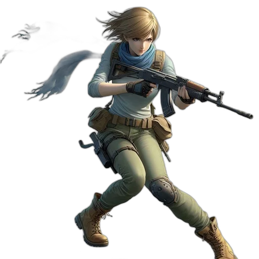 weapon, staff, concept art, 3d render transparent PNG cut-out